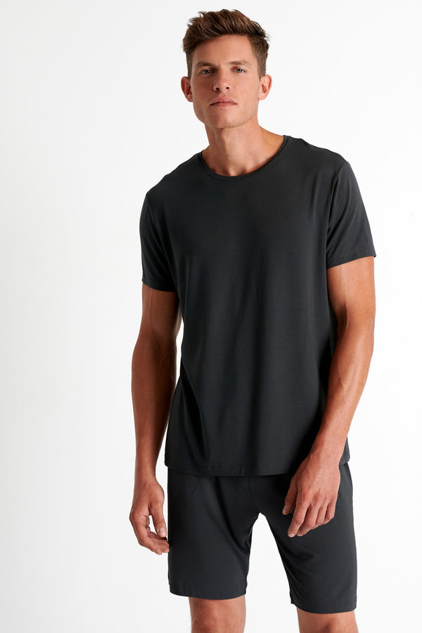 Shan Relaxation Soft round neck t-shirt